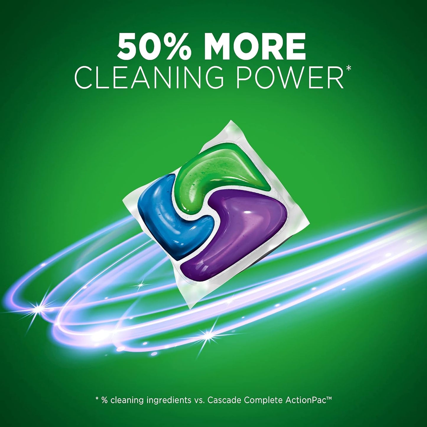 Cascade Platinum Power Boost Dishwasher Pods, Dishwasher Detergent, Dishwasher Soap, Dish Tabs, Dishwashing Tablets, Dish Detergent, Lemon, Actionpacs, 37 Count