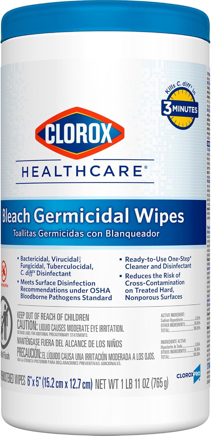 COX30577 - Clorox Healthcare Bleach Germicidal Wipes