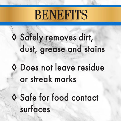 Stone Care International Granite Stone Cleaner and Polish Combo for Granite Marble Soapstone Quartz Quartzite Slate Limestone Corian Laminate Tile Countertop