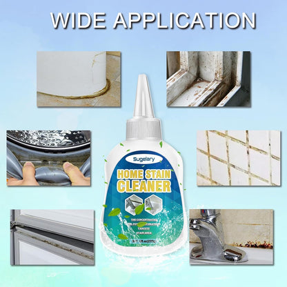 Sugelary Mold Stain Cleaner Gel, 16 Fl Oz Washing Machine Cleaner for Front Loader Seal, All-Purpose Gel for Home Use on Bathroom Grout, Sink, Shower and Caulk