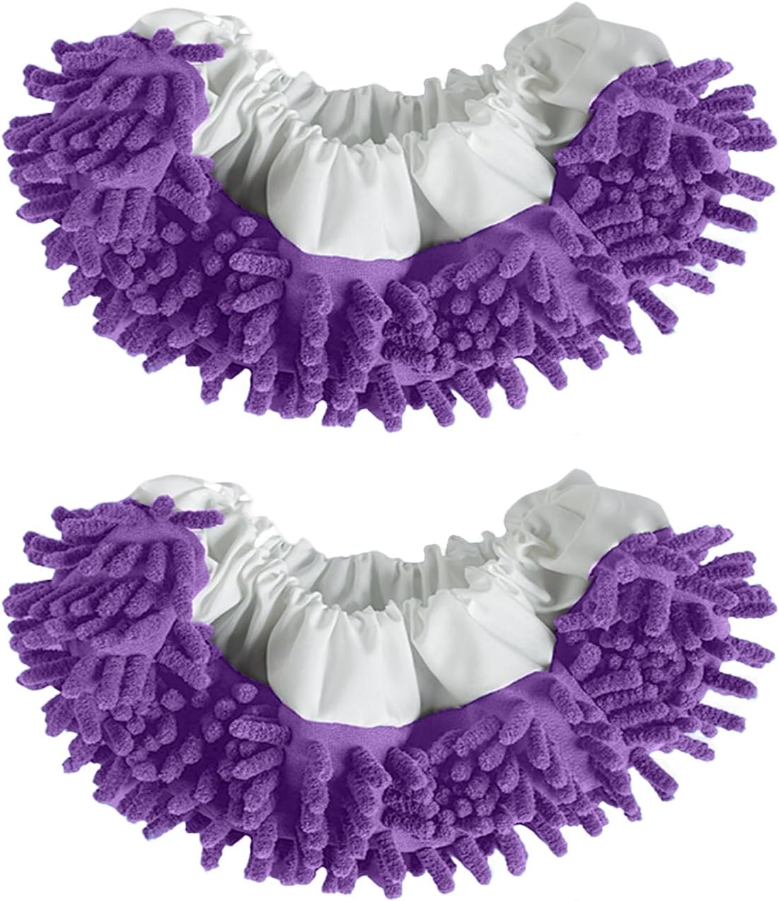 Mop Slippers Socks Floor Cleaning,Microfiber Shoe Covers dust Washable Reusable for Woman Man House Kitchen