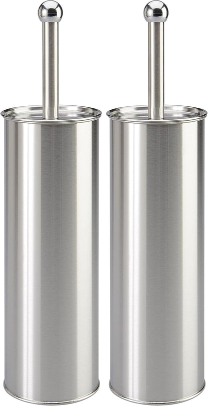 Bath Bliss Stainless Steel Toilet Brush Holder