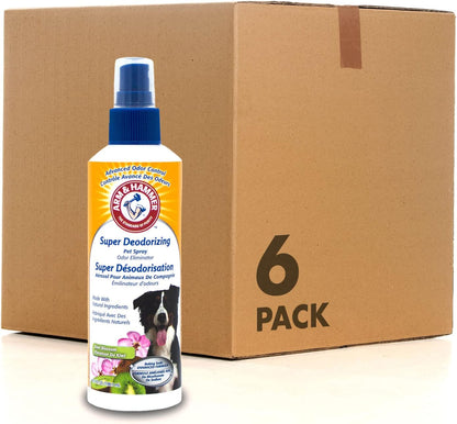 Arm & Hammer For Pets Super Deodorizing Spray for Dogs | Best Odor Eliminating Spray for All Dogs & Puppies | Fresh Kiwi Blossom Scent That Smells Great, 6.7 Ounces-1 Pack (FF9367)