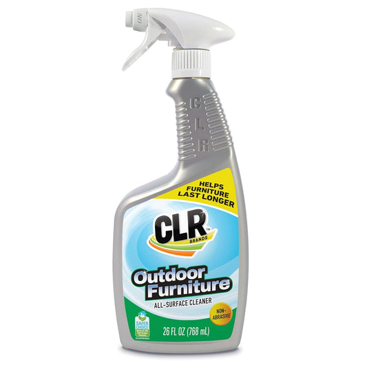 CLR Outdoor Furniture Cleaner, Multi-Surface, 26 Ounce Spray Bottle (Packaging May Vary)