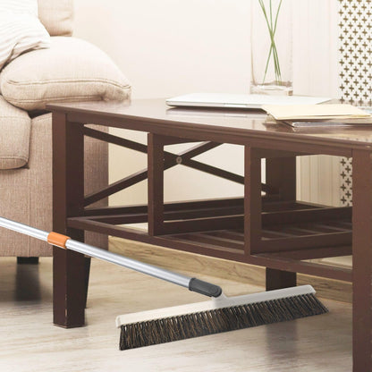 Superio 16"" Slim Silicone Salon Broom - Carpet Rake for Liquid, Human Hair, and Pet Hair, and Fur Space Saving and Easy to Wash, 12811274