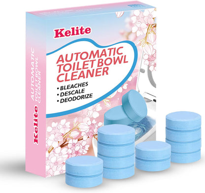 Toilet Bowl Cleaners - 12 PACK, Household Toilet Cleaner, Automatic Toilet Bowl Cleaners - Sustained-Release Toilet Tank Cleaners for Deodorizing and Descaling (Pack of 1)