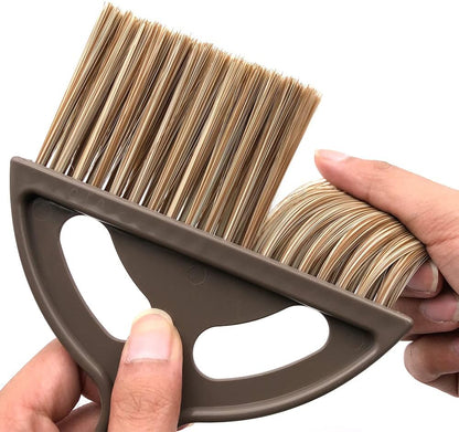 Small Mini Hand Broom Dustpan : Small Broom and Dustpan Set, Mini Broom and Dustpan Set, Mini Dustpan and Brush Set for Cat Litter, Kitchen, Tables, Countertops, Cars, etc.