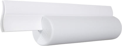Cleret Dual Bladed Classic Bath Squeegee - All White