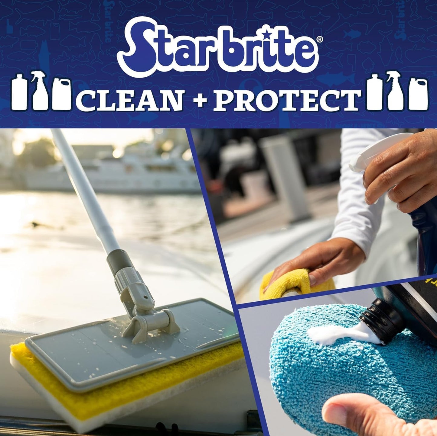 STAR BRITE Outdoor Collection Teak Cleaner & Brightener - One-Step Teak Restoration, Renew Weathered, Gray Teak for Refinishing or Oiling - 32 OZ Spray