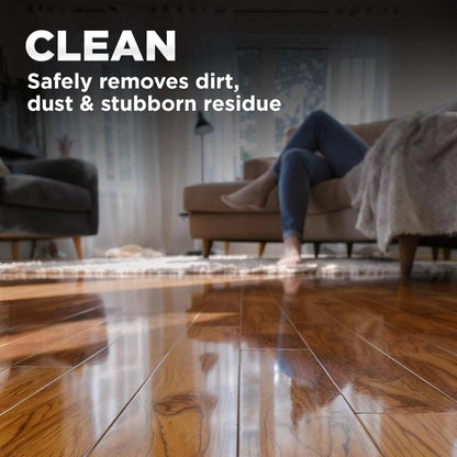 Weiman Hardwood Floor Cleaner - 128 Ounce Refill - Finished Engineered Hardwood Floors