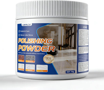 Marble Polishing Powder, Granite Cleaner - No Machine Needed | Granite Polishing Kit, Quartz Cleaner Countertop, Professional-Grade Polishing for Natural Stone - Restores & Enhances Shine (10 oz)
