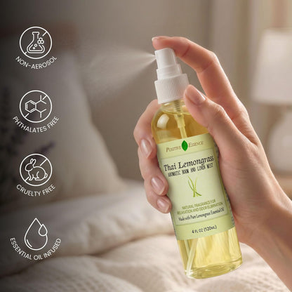 Lavender Room and Pillow Spray, Natural Aromatherapy Sleep Spray with Lavender Essential Oil for Relaxation, Fabric & Bedding Mist, Non-Aerosol Odor Neutralizer