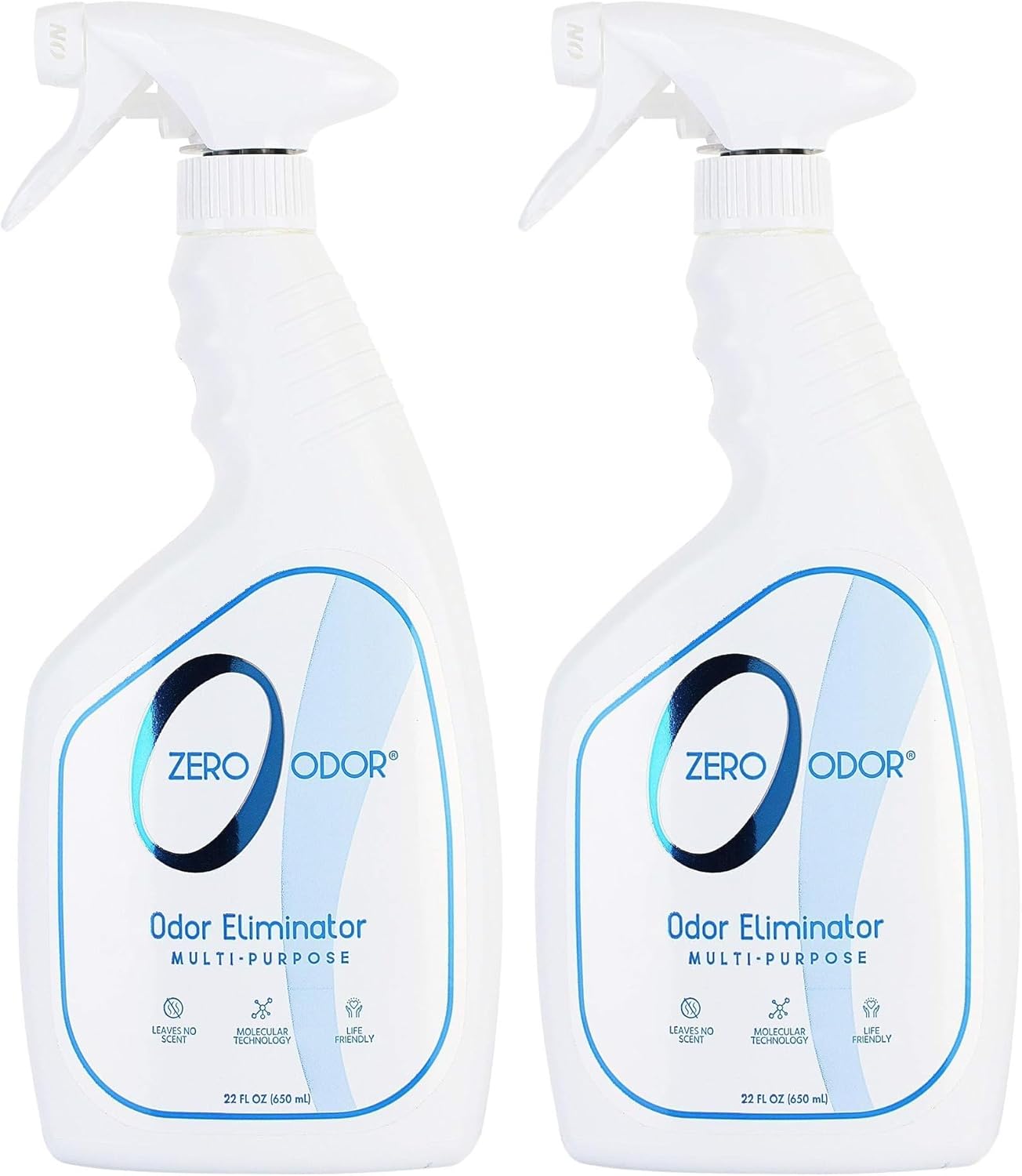 Zero Odor – Multi-Purpose Odor Eliminator - Air & Surface Odor – Patented Technology for Bathroom, Kitchen, Fabric, Closet- Smell Great Again, 16oz