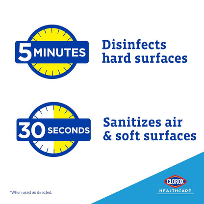Clorox Healthcare Citrace Hospital Disinfectant and Sanitizer Aerosol Spray, Citrus, 14 Ounces (Package May Vary)