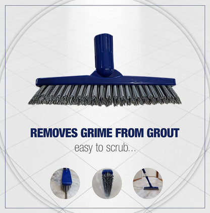 Bring It On Grout Cleaner Pro with Grout Cleaning Brush – 32Fl Oz Grout Cleaner for Shower Tile Includes 8-inch Heavy-Duty Grout and Tile Cleaner Brush – Effectively Removes Mineral Deposits