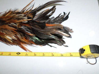 Real chicken rooster feather duster 30 inch