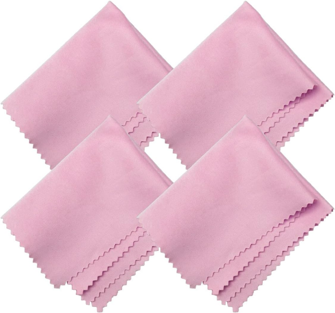 Microfiber Cleaning Cloths - for All LCD Screens, Tablets, Lenses, and Other Delicate Surfaces (8-Pack, 6x7)