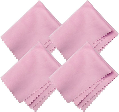 Microfiber Cleaning Cloths - for All LCD Screens, Tablets, Lenses, and Other Delicate Surfaces (8-Pack, 6x7)