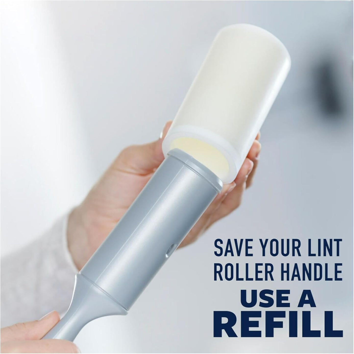 Scotch-Brite Everyday Clean Lint Roller, Lint Remover for Pet Hair, Dark Clothes, Furniture, and Dusty Surfaces, Picks Up Fur & Fluff in Your Home, Car, & Office, 2 Pack, 140 Adhesive Sheets Total