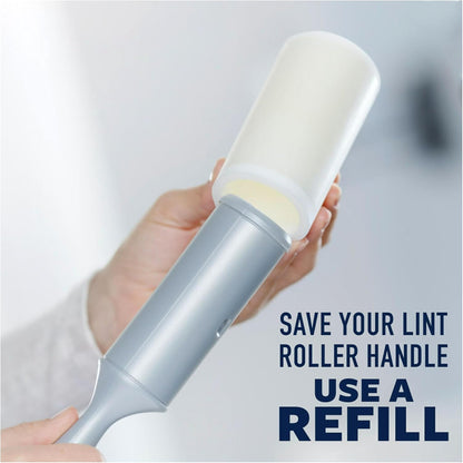 Scotch-Brite Everyday Clean Lint Roller, Lint Remover for Pet Hair, Dark Clothes, Furniture, and Dusty Surfaces, Picks Up Fur & Fluff in Your Home, Car, & Office, 2 Pack, 140 Adhesive Sheets Total