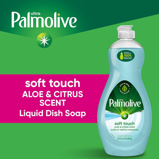 Palmolive Ultra Strength Liquid Dish Soap, Original Green, 32.5 Fluid Ounce (Packaging May Vary)