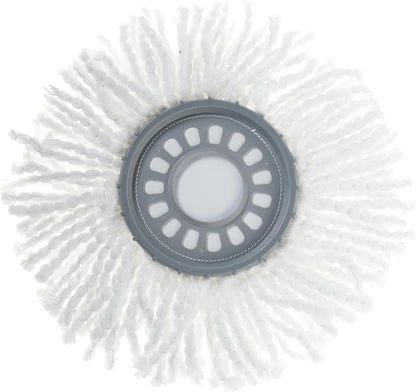 Clorox Spin Dry Mop Machine-Washable Refill Head, One Refill, White