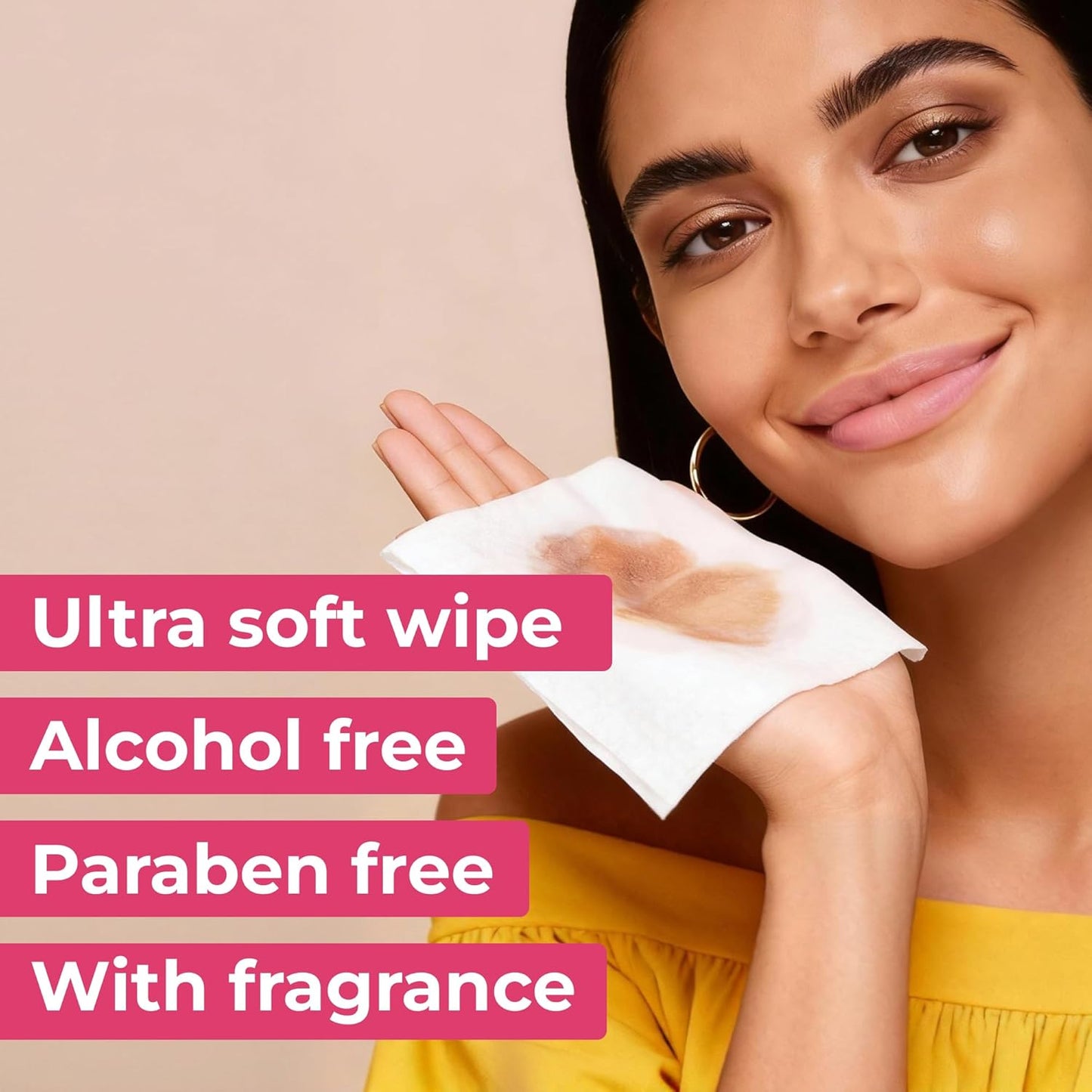 Impossibly Compact Travel Makeup Remover Wipes - 99% Water and Aloe - Ultra Soft, Safe for Sensitive Skin, Thick & Durable - Travel Essentials for Adults & Teens - Scented (24 Pack 144 Wipes)