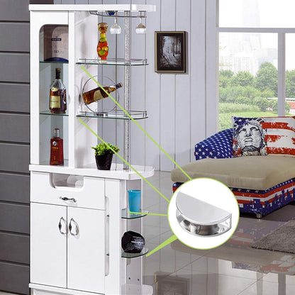 8Pcs Adjustable Half Round Glass Shelf Brackets 201 Stainless Steel Glass Clamp Clips Wall Mounted Brushed Shelf Holder Supports Mounting Brace for 3-8mm Thick Glasses