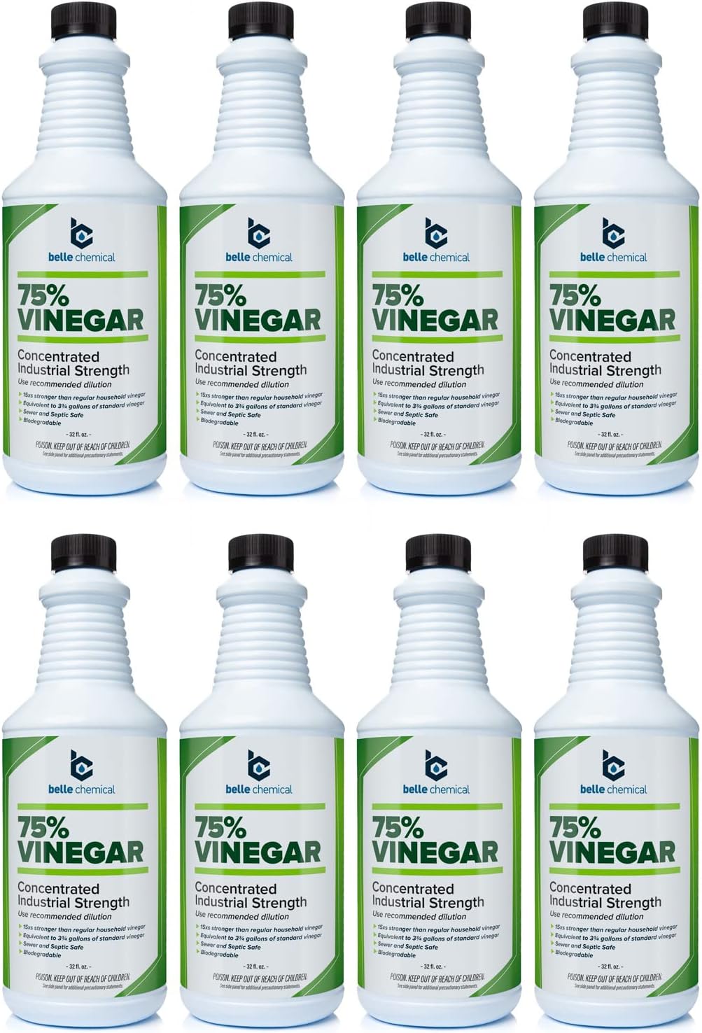 75% Pure Vinegar - Concentrated Industrial Grade 32oz