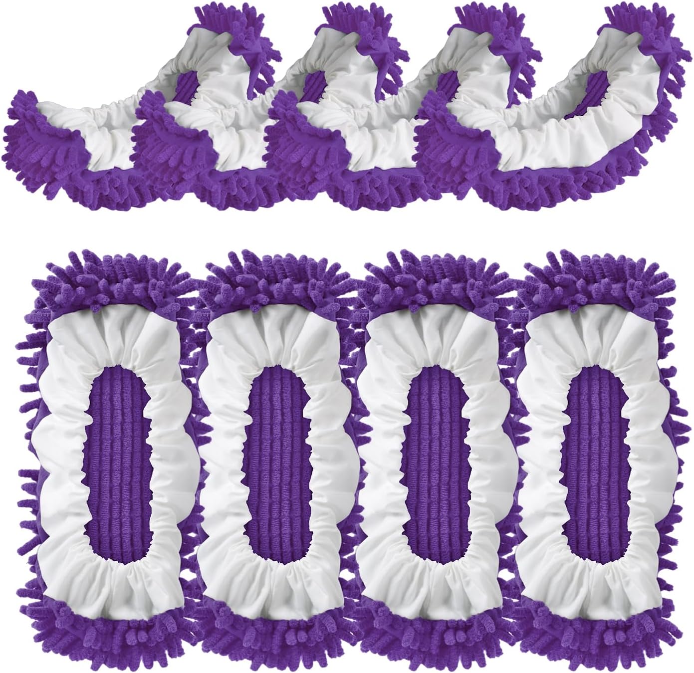 Mop Slippers Socks Floor Cleaning,Microfiber Shoe Covers dust Washable Reusable for Woman Man House Kitchen