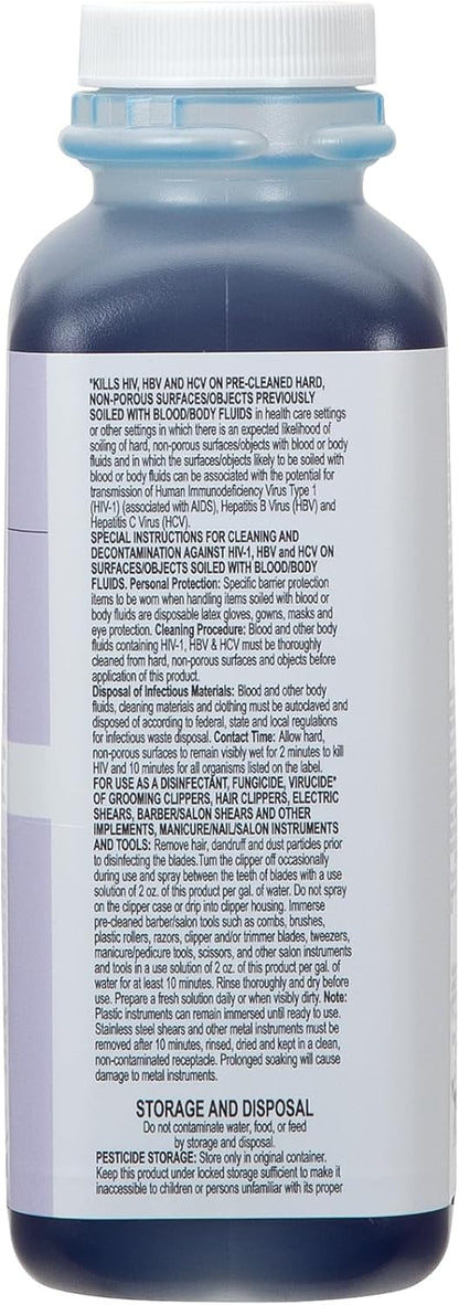 ForPro Total-Cide Disinfectant Solution, 2X Concentrated Formula, Hospital Grade Sanitizer & All Purpose Cleaner, 1 Gallon (128 Fl Oz)
