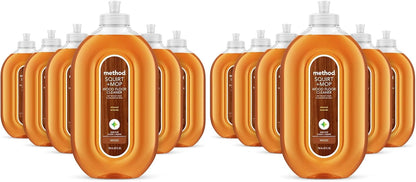 Method Squirt + Mop Hardwood Floor Cleaner, Almond, 25 Ounce, 1 pack, Packaging May Vary