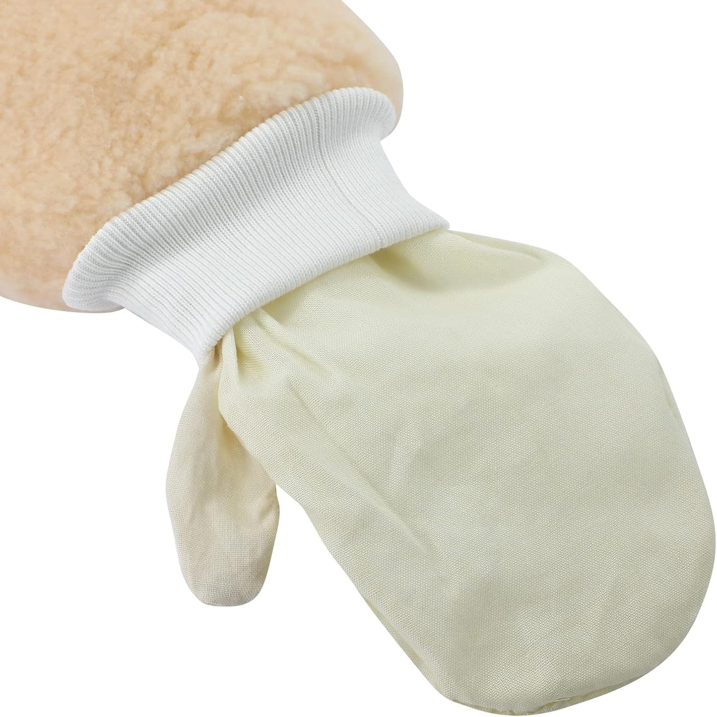 Painters Mitt with Thumb, Painting with Hand Mitts, Paint Mitt, Cleaning, and Dusting Mitt, Painters & Decorators Glove（2-Pack)