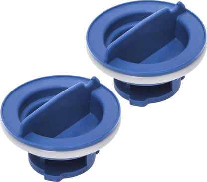 BlueStars WPW10077881 Dishwasher Rinse Aid Cap - Ultra Durable Dispenser Cap - Compatible with Whirlpool KitchenAid Dishwashers - Replaces W10077881 PS11748135 AP6014865 - PACK OF 2