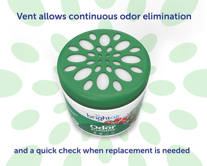 Bright Air 14 oz. Super Odor Eliminator, For Medium-Size Spaces, Cool & Clean Scent, Case of 6,Air Freshener, Natural Essential Oils, Lasts Up to 90 Days Each
