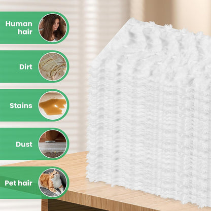 Pure Realm 40 Cout Power Mop Pads Refills for Powermop , Multi-Surface Disposablen swiffer Power Mop Pads，Unscented Spray Cleaning Repalcement Pads Refill