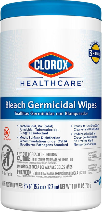 COX30577 - Clorox Healthcare Bleach Germicidal Wipes