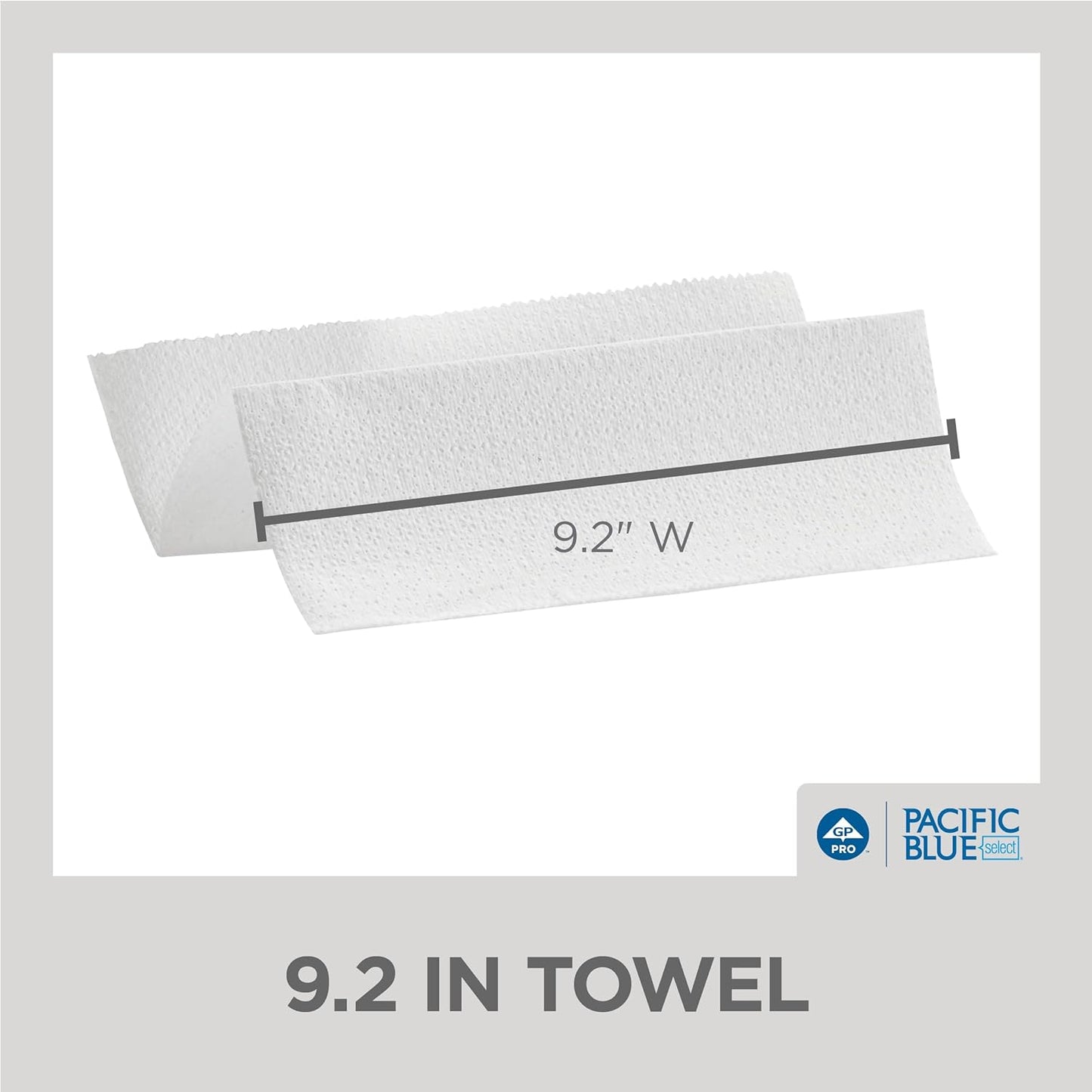 Pacific Blue Select Multifold Premium 2-Ply Paper Towels (Previously Branded Signature) by GP PRO (Georgia-Pacific), White, 21000, 125 Paper Towels Per Pack, 16 Packs Per Case