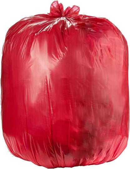 Ultrasac Heavy Duty 55 Gallon Clear Trash Bags - (Value 50 Pack) - 1.2 MIL equivalent Industrial Strength Plastic 37" x 54" for 50-55 Gal Cans -Fits Toter, Rubbermaid Brute, Carlislie Bronco etc.