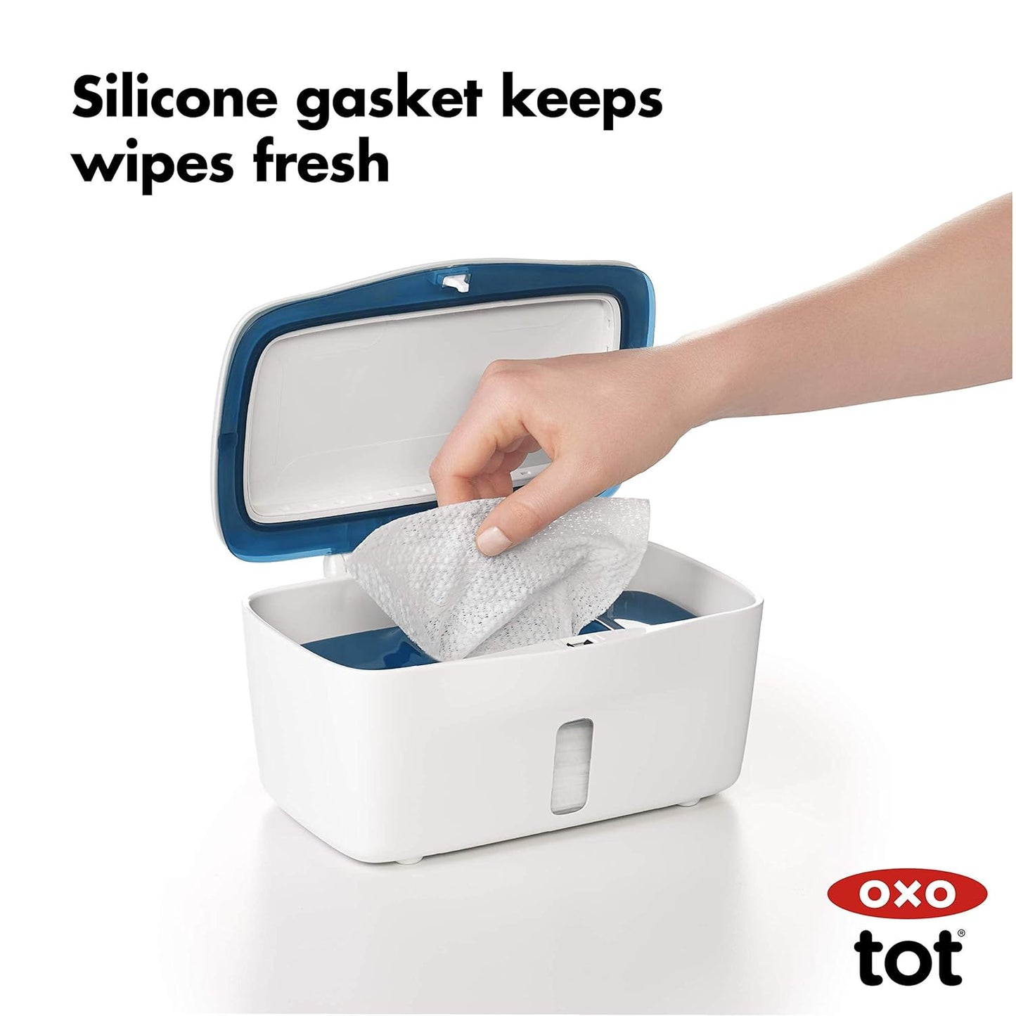 OXO Tot Perfect Pull Wipes Dispenser, Pink