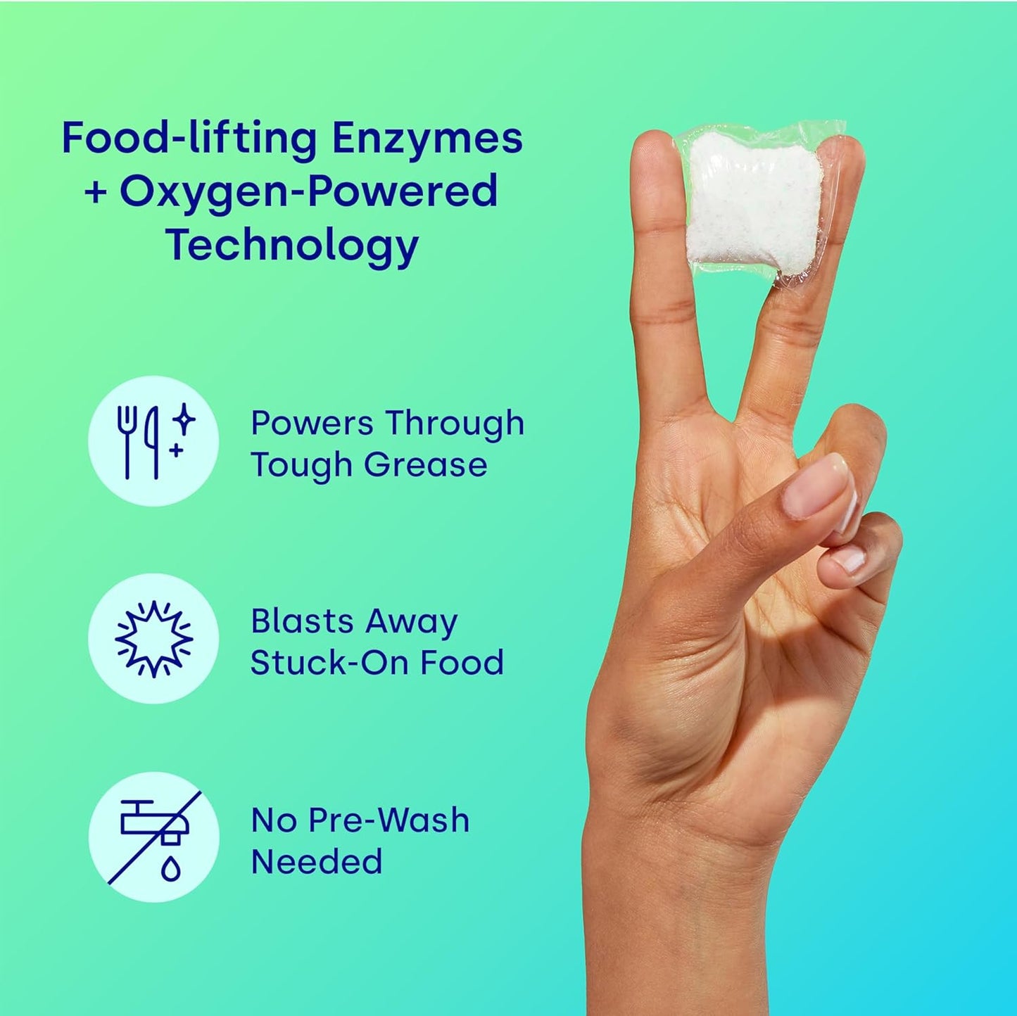 Dropps UltraWash Dishwasher Detergent Pods, Lemon Citrus (32 Ct) - Cuts Grease & Stuck-On Food | Sparkling Dishes & Glasses | Residue-Free | Clean Ingredients | No Pre-Rinse | Plastic Free Packaging
