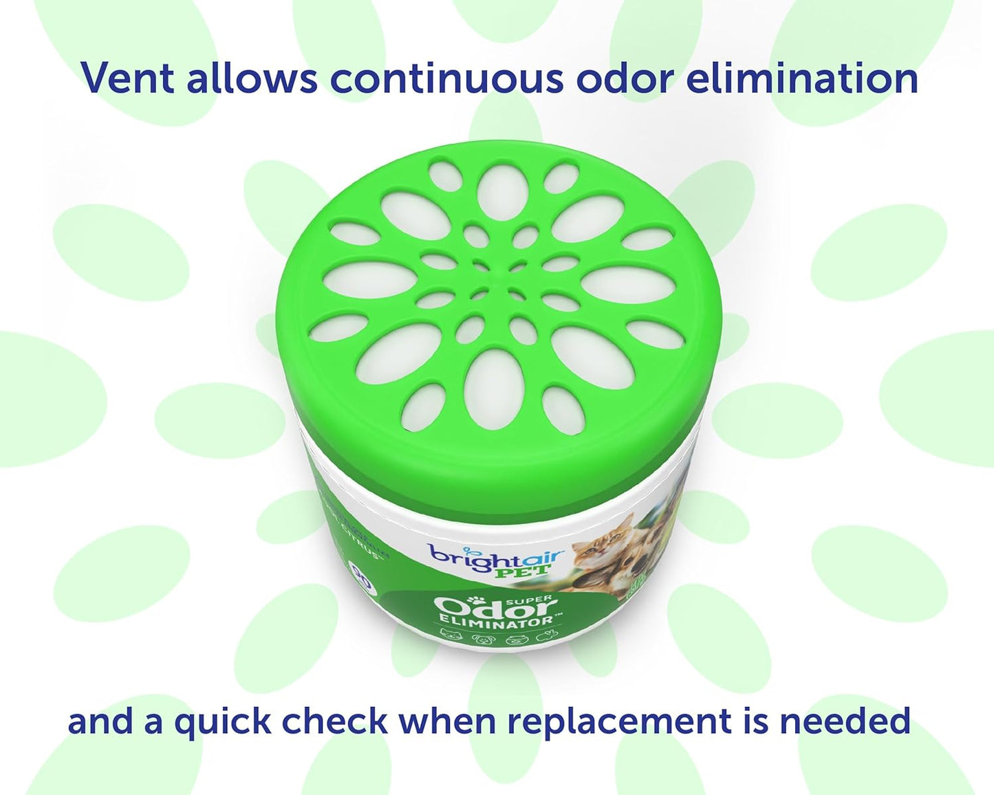 Bright Air 14 oz. Super Odor Eliminator, For Medium-Size Spaces, Cool & Clean Scent, Case of 6,Air Freshener, Natural Essential Oils, Lasts Up to 90 Days Each
