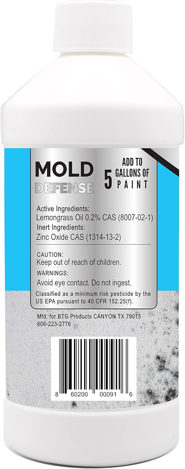 Paint-Guard Mold and Mildew Defense Paint Additive (2 Gallon Treatment)