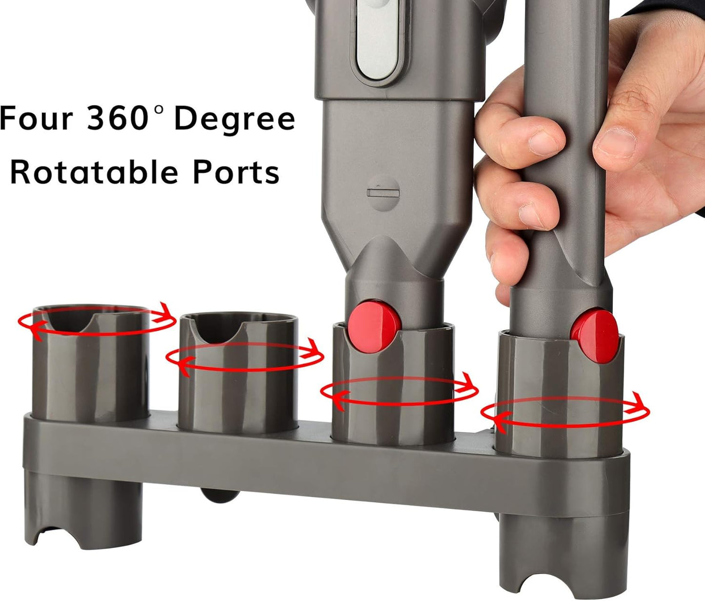 Fulllclean Crevice Tool Attachment Compatible with Dyson Gen5 V15 V15s V12 V11 V10 V9 V8 V7 Vacuum Cleaner Accessories Replacement Parts Brush Nozzle