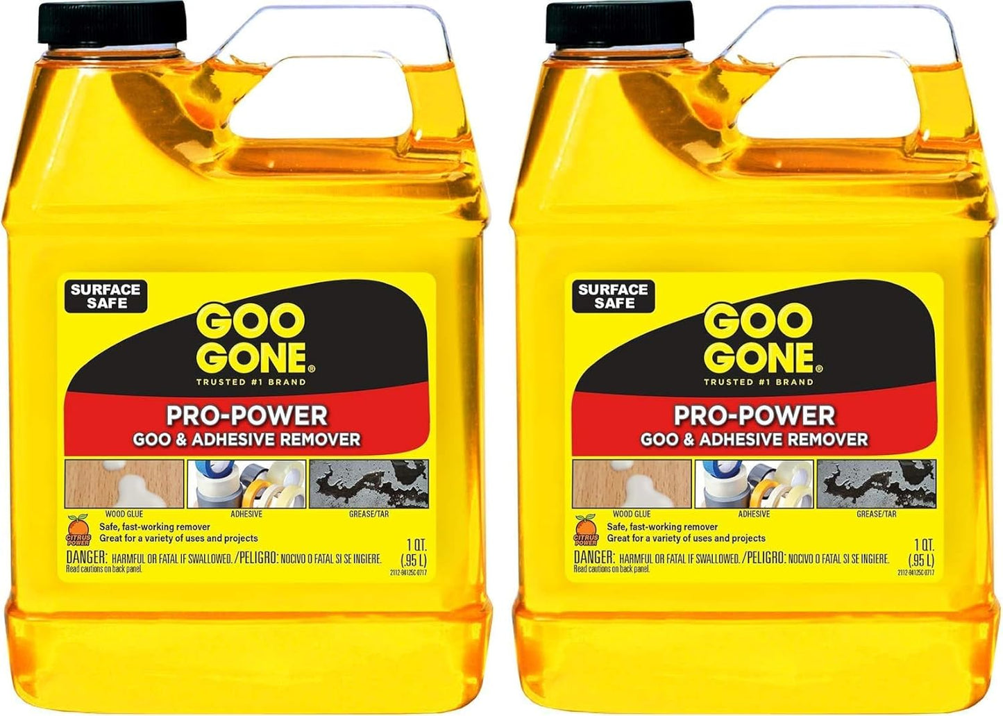 Goo Gone Pro-Power - Professional Strength Adhesive Remover - 32 Fl. Oz. Jug