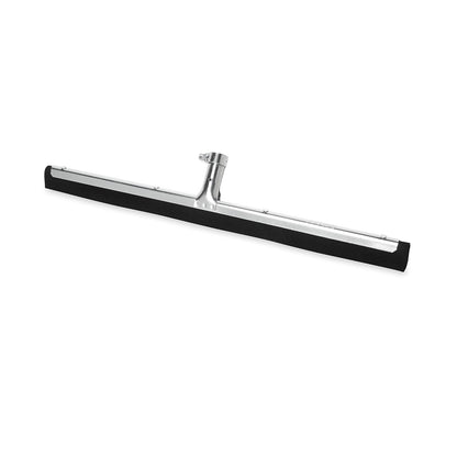 Rubbermaid Commercial Products Heavy-Duty Floor Dual Squeegee Black for Warehouses/Concrete/Car Garage/Basement Floor
