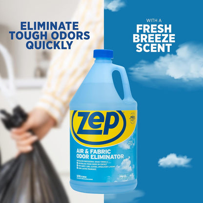Zep Neutral pH Floor Cleaner Concentrate 1 Gal (1 Unit) and Zep Air & Fabric Odor Eliminator 1 Gal (1 Unit) ECBD055 – Floor Cleaner Concentrate and Odor Eliminator for Hard Floors and Fresh Home Care