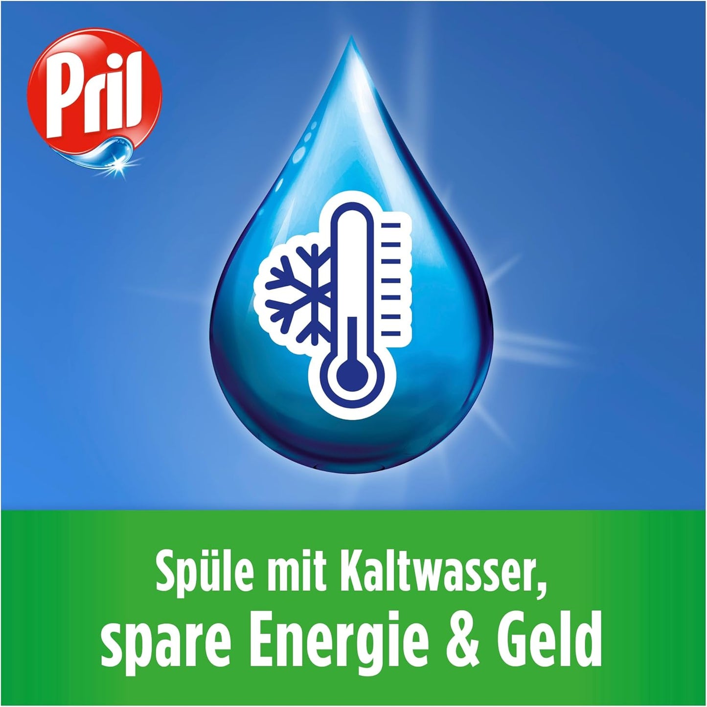 Pril Original (675 ml), hand dishwashing detergent with highest degreasing power, for clean dishes even in cold water