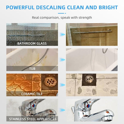 All Purpose Cleaner, Grout Cleaner for Tile Floors, Soap Scum Remover for Shower, Bathroom Descaler Foam Spray, Suitable for Toilet, Bathtub, Wall, Etc, 1PCS