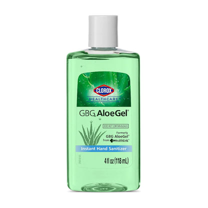 Clorox Healthcare GBG AloeGel Hand Sanitizer Wipes, Bleach-Free Sanitizing Wipes for Hands with 71% Ethyl Alcohol and Aloe - FDA Registered, Resealable Travel Pouch, 20 Count